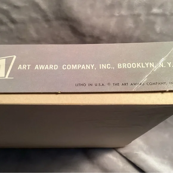 Two Vintage Silver Award Paint by Number. Numbered oil paint sets. 1960’s - Picture 10 of 12